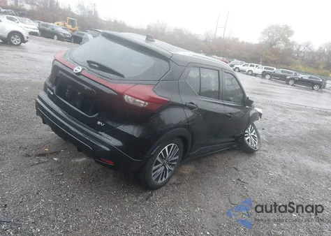 2021 Nissan Kicks Sv Xtronic Cvt из США, поврежденный, VIN 3N1CP5CV6ML483356